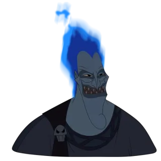 🌝 Hades Hercules disney, bösewicht, cartoon, herkules, hades, gott, unterwelt telegram sticker