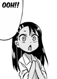 😲 OOH!! Anime, Manga, Reacción, Emocionado, Sorprendido telegram sticker