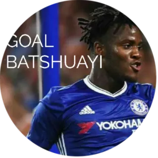 ⚽ Michy Batshuayi GOAL BATSHUAYI futebol, esporte, atleta, gol, Batshuayi telegram sticker