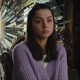 🎗 Ana de Armas Knives Out couteaux, mystère, film, actrice telegram sticker