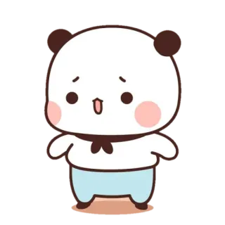 ☺️ Panda, Cartoon, Niedlich, Sticker telegram sticker