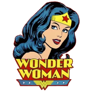 😄 Wonder Woman WONDER WOMAN Cómic, Superhéroe, Wonder Woman, DC Comics telegram sticker