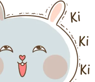 🐽 Ki
Ki
Ki królik, słodki, zwierzę, kreskówka, królik, naklejka telegram sticker