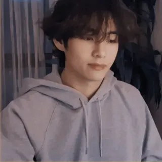 🐚 V K-pop, Ídolo, Cantante, BTS, V telegram sticker