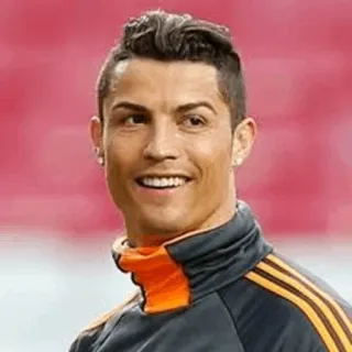 😄 Cristiano Ronaldo soccer, football, athlete, sports, celebrity telegram sticker
