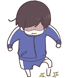😡 anime, chibi, cartoon, character, kawaii, cute telegram sticker