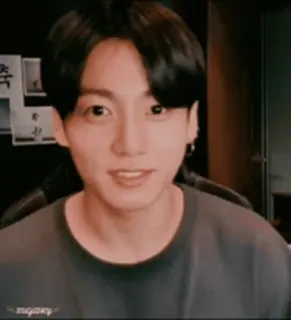 ❤️ Jungkook kpop, sänger, musik, koreanisch, idol, portrait whatsapp sticker