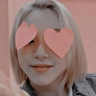 🥡 persona, cuore, amore, occhi, sticker, donna whatsapp sticker