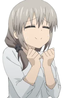😨 Hana Uzaki Uzaki-chan Wants to Hang Out! Аниме, Милый, Женский, Узаки-чан, Каваий telegram sticker