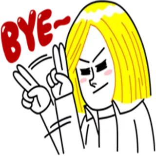 ✌ telegram sticker