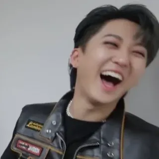 😄 笑顔, 男性, 笑い, 喜び, 幸せ whatsapp sticker