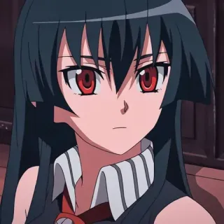 😐 Akame Akame ga Kill! Anime, Dziewczyna, Akame, Akame ga Kill telegram sticker