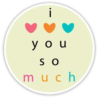 💚 I
you
so
much love, heart, cute, message telegram sticker