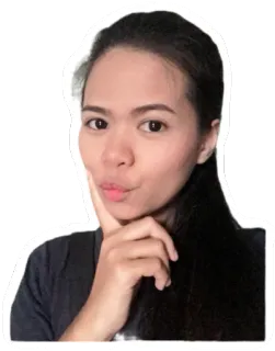 😘 wanita, orang, berpikir, potret, serius, pose whatsapp sticker