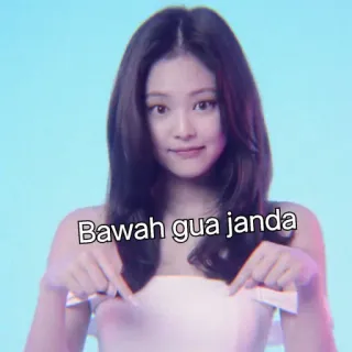 🎠 Bawah gua janda ผู้หญิง, อินโดนีเซีย, ข้อความ, แม่ม่าย telegram sticker