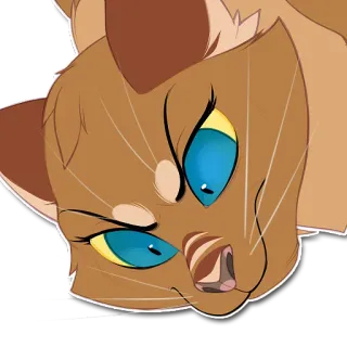 😾 gato, animal, mascota, felino, lindo, dibujo animado telegram sticker