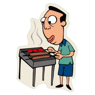Ram_style telegram stickers