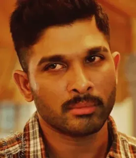 😠 Allu Arjun actor, indio, telugu, estrella de cine telegram sticker