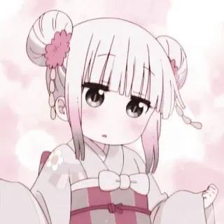🎀 Anime, Karakter, Kawaii, Lucu, Ilustrasi, Seni, Gadis telegram sticker