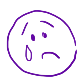 😢 triste, chorando, emoji, rosto, humor, sentimento whatsapp sticker