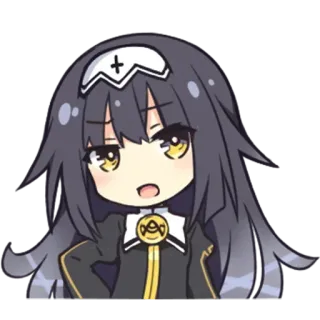 😕 Anime, Manga, Chibi, Dessin animé, Autocollant whatsapp sticker