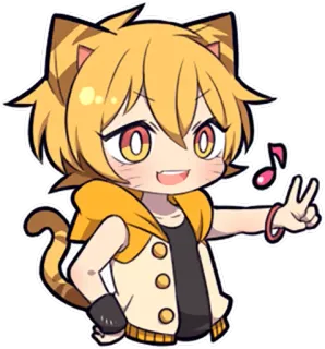 ✌ 고양이, 애니메이션, 귀여운, 귀여운, 동물, 만화 telegram sticker