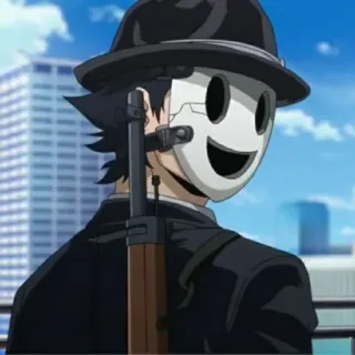 🚬 Anime, Arma, Máscara, Sombrero telegram sticker