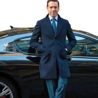 🏎 man, car, suit, Maserati, luxury, business whatsapp sticker