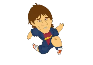 🔥 Lionel Messi football, football, sport, athlète, Messi telegram sticker
