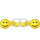 🍻 Emoji, Na zdrowie, Piwo, Świętowanie, Picie whatsapp sticker