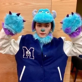 🪐 cosplay, monster, jacket, mascot, character, costume telegram sticker