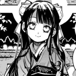 🎐 Yashiro Nene Toilet-bound Hanako-kun anime, manga, girl, character, kawaii, cute telegram sticker