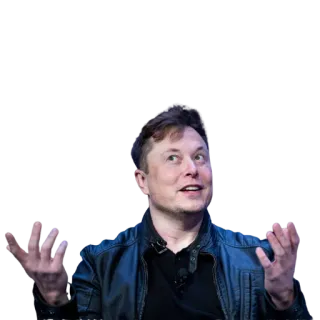 👐 Elon Musk empresário, empreendedor, tecnologia, SpaceX, Tesla, Elon Musk telegram sticker