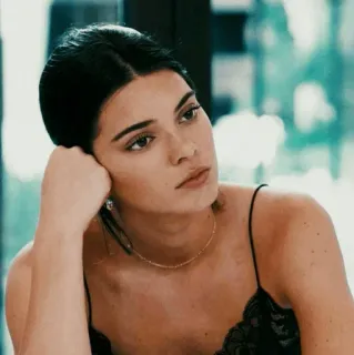 ✨ Kendall Jenner モデル, セレブ, 女性, ポートレート telegram sticker
