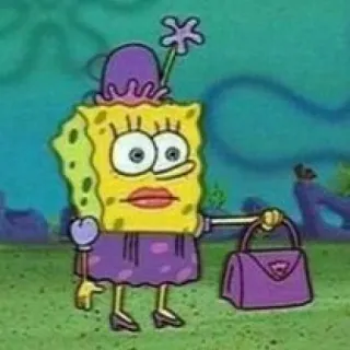 🥢 Spongebob cartoon, spongebob, character, funny, meme whatsapp sticker
