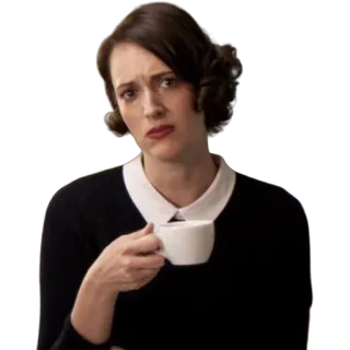 🧐 Fleabag Fleabag, ซีรีส์ทีวี, ชา, ภาพบุคคล, ตลก, ฟีบี วอลเลอร์-บริดจ์ telegram sticker
