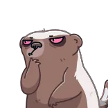 Honey Badger telegram stickers