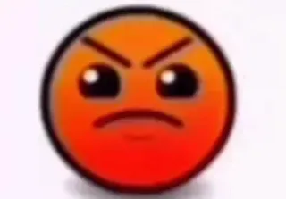 🛸 Angry Geometry Dash whatsapp sticker