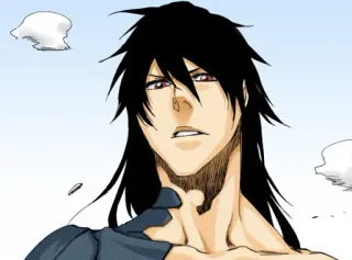 😬 Ulquiorra Cifer Bleach Anime, Manga, Ulquiorra Cifer, Bleach, Personaggio telegram sticker
