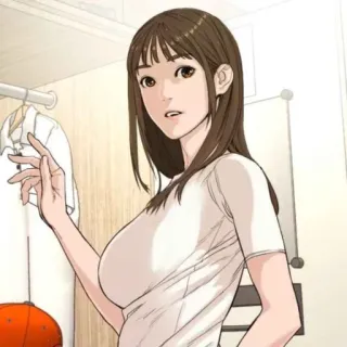 🌸 vrouw, anime, illustratie, cartoon, tekening telegram sticker