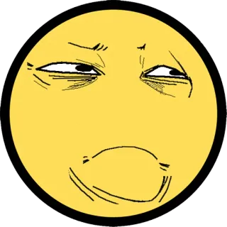 ☹ Emoji, Visage, Expression, Meme, Internet telegram sticker