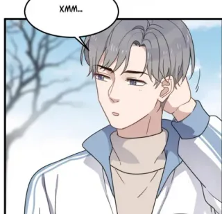 🤔 XMM... anime, cartone animato, uomo, pensando whatsapp sticker