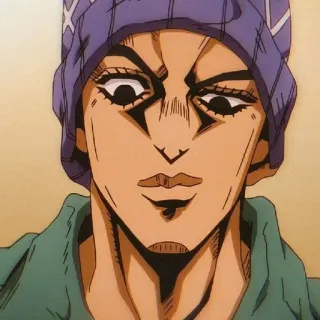 🤭 Guido Mista JoJo's Bizarre Adventure Anime, JoJo, Mista, Guido Mista, Personage, Sticker telegram sticker