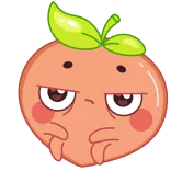 Peach 🍑 • @TgEmojis telegram emojis 😒