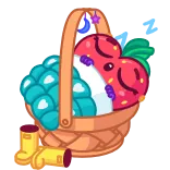 Sweety Strawberry telegram stickers