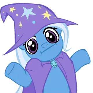 Great & Powerful Trixie! whatsapp stickers