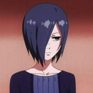 🌟 Touka Kirishima Tokyo Ghoul Anime, Manga, Charakter, Touka, Tokyo Ghoul whatsapp sticker