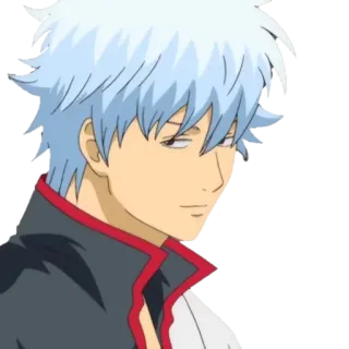 😏 Gintoki Sakata Gintama Anime, Gintama, Sakata Gintoki, Postać, Manga whatsapp sticker