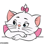 🙁 Marie The Aristocats telegram sticker