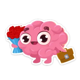 Мозг :: @stickroom whatsapp stickers